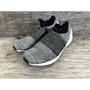 Adidas UltraBoost Laceless Primeknit Oreo Running Shoes BB6141 - Men's Size 12.5